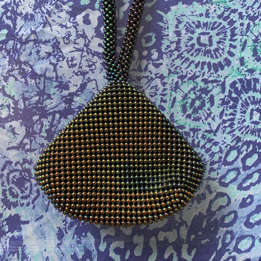 Women's multi-chrome wristlet